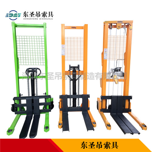 液壓堆高車使用輕巧便捷與設(shè)計(jì)方案何關(guān)系？--河北東圣吊索具制造有限公司--小型攪拌機(jī)|石材夾具|液壓堆高車|手動(dòng)叉車
